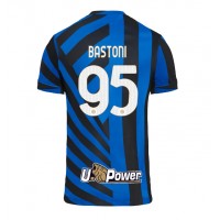 Dres Inter Milan Alessandro Bastoni #95 Domáci 2024-25 Krátky Rukáv